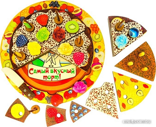 Мозаика/пазл Нескучные игры Торт 7922