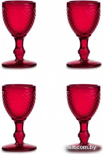 Набор рюмок Vista Alegre Bicos Red 49000081 (4 шт)