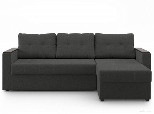 Угловой диван Mio Tesoro Атланта Лайт 111 (Savana Grey)