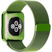 Браслет Rumi Milanese loop металлический для Apple Watch 38/40/41mm (зеленый)