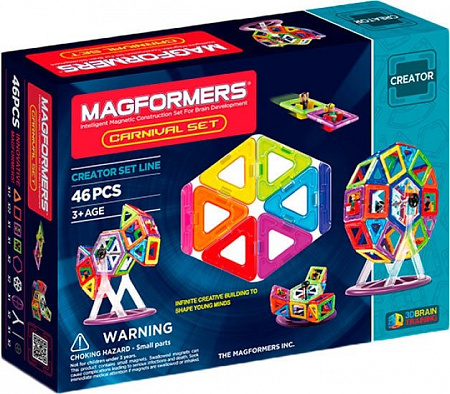 Конструктор Magformers Карнавал с Фиксиками 703001