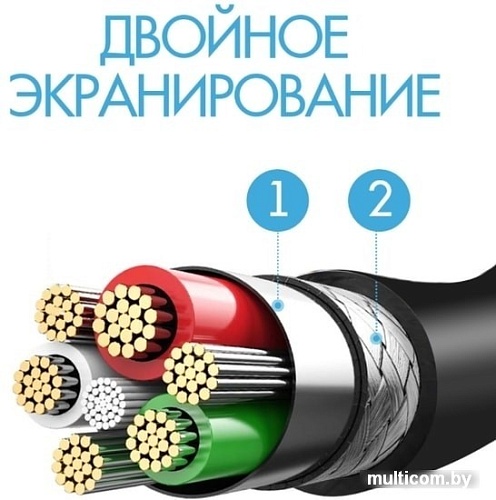 Кабель Ginzzu GC-844HSG