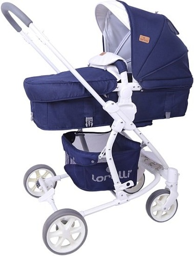 Универсальная коляска Lorelli Aster (2 в 1, синий)