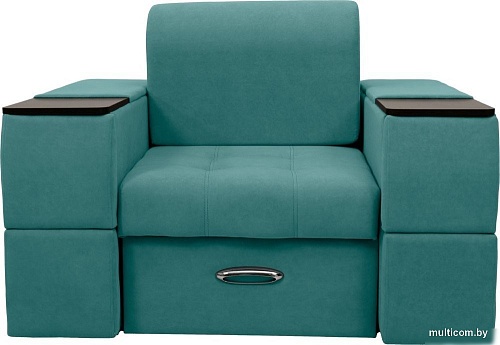 Сириус Лидер-13 ППУ 135x110 (Eva 28 велюр зеленый)