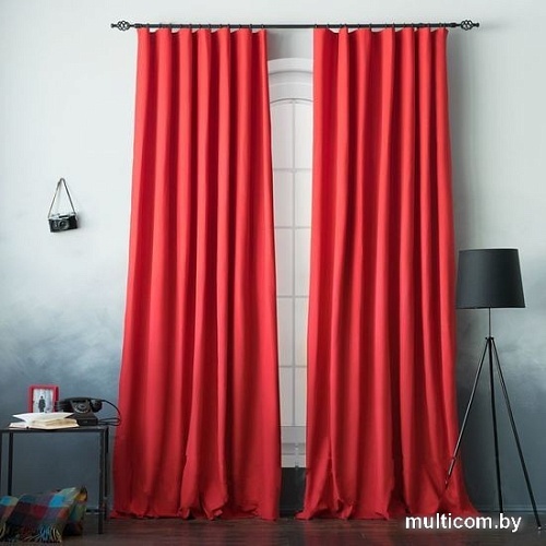Комплект штор Pasionaria Билли 340x240 с подхватами (красный)
