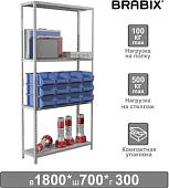 Стеллаж Brabix Ms Kd-185/30/70-4 291112