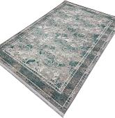 Radjab Carpet Афина Прямоугольник 9008A 12802RK (2x4, Grey/Green)