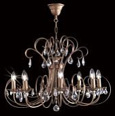 Люстра Citilux Марлен (кофейный) [CL411181]