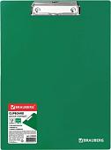 Планшет с зажимом BRAUBERG Contract 228682 (зеленый)