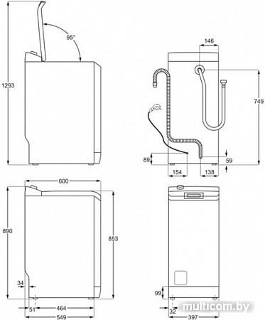 Стиральная машина Zanussi ZWY60823CI