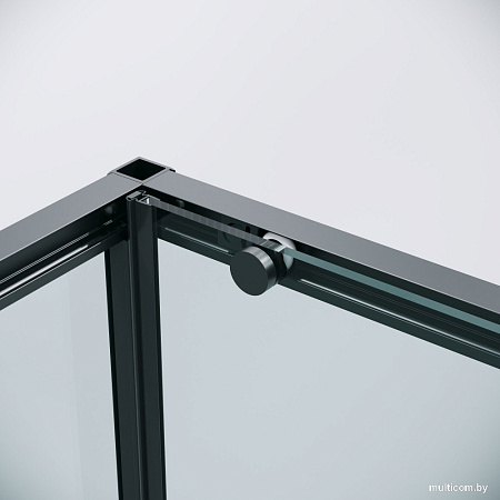 Душевой уголок Grossman Galaxy 110x90x195 120.K33.01.1190.21.00 (черный матовый/стекло прозрачное)
