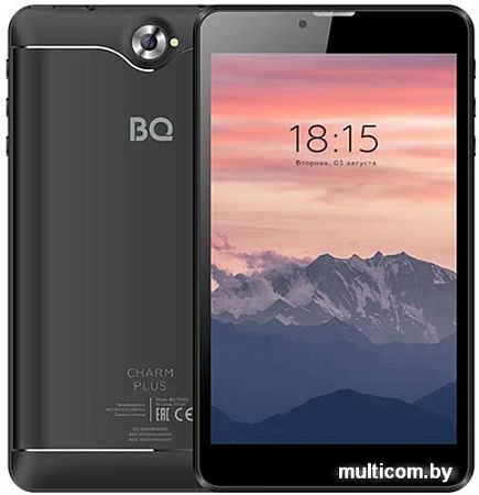 Планшет BQ-Mobile BQ-7040G Charm Plus 16GB 3G (черный/Т)