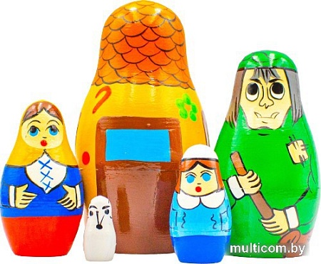 Развивающая игра Брестская Матрешка Гензель и Гретель (набор 5 шт)