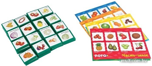 Развивающая игра Step Puzzle Лото Часть-целое