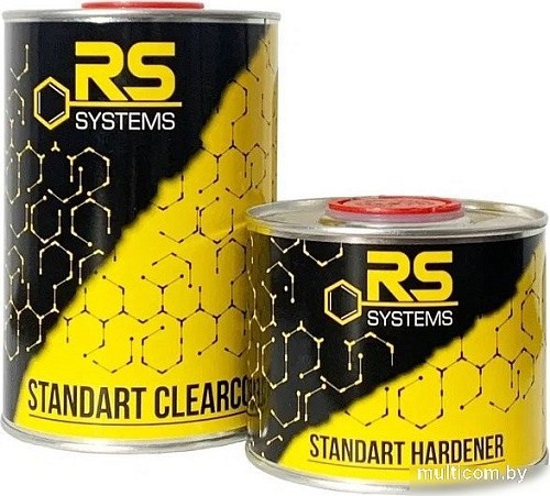 Автомобильный лак RS Стандарт HS 0101-225-RS-10+0501-825-R (1.5л, бесцветный)
