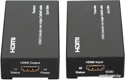 Удлинитель по витой паре Osnovo TA-Hi/1+RA-Hi/1