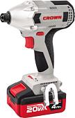 Винтоверт Crown CT22021HX-4 TB (с 1-м АКБ)