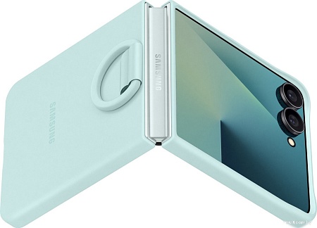 Чехол для телефона Samsung Ring Case для Samsung Galaxy Z Flip7 (мятный)