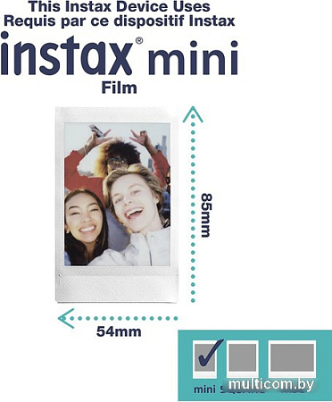 Fujifilm Instax Mini Link 2 (темно-синий)