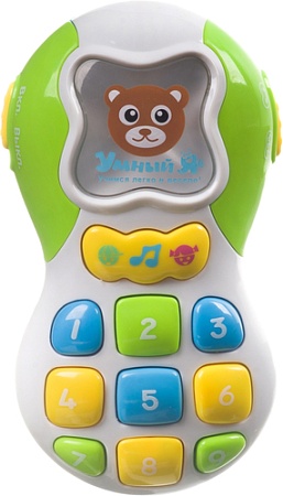 Интерактивный планшет Zhorya Умный Я Веселый телефончик Б93452