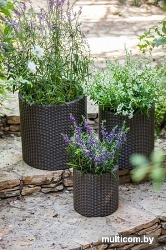 Кашпо Keter Cylinder Planter L 223947