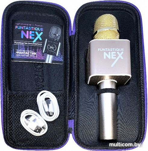 Микрофон Funtastique Nex (золотистый)