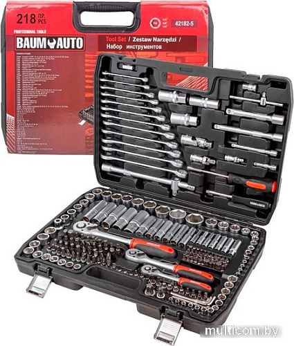 Универсальный набор инструментов BaumAuto BM-42182-5 (218 предметов)