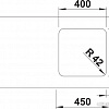Кухонная мойка Blanco Solis 400-U 526117 (полированная)