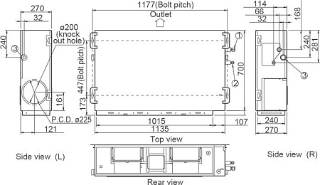 Сплит-система Fujitsu ARYG24LMLA/AOYG24LALA