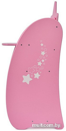 Стульчик для кукол Leader Toys Diamond Star для кормления 74319 (розовый)