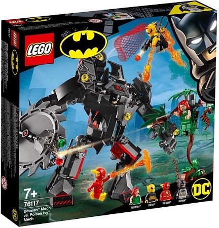 Конструктор LEGO DC Super Heroes 76117 Робот Бэтмена против робота Ядовитого Плющ