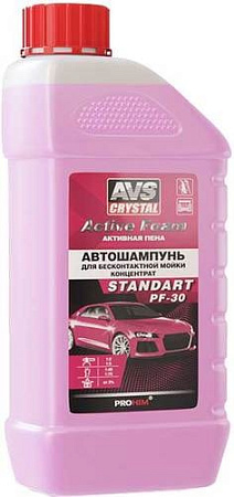 AVS Автошампунь для б/к мойки Active Foam 1 л PF-30