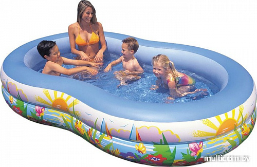 Надувной бассейн Intex Paradise 262x160x46 (56490)