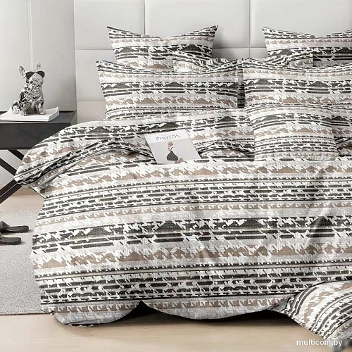 Постельное белье Alleri Эко Сатин 2сп СС-538