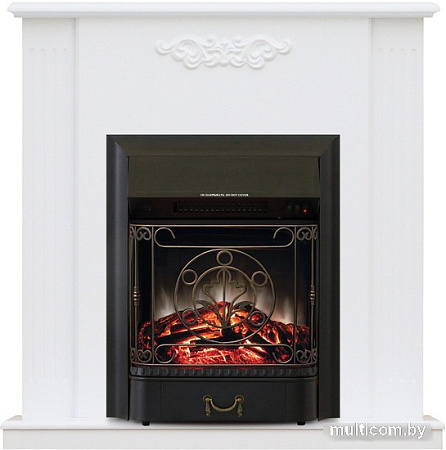 Каминокомплект Smolcom Lumsden STD-ASP с Royal Flame Majestic FX Black (бьянко белый)