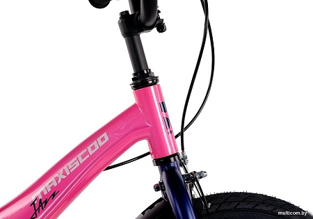 Детский велосипед Maxiscoo Jazz Стандарт Плюс 16 2025 MSC-J1642 (розовый сапфир, разобранный)