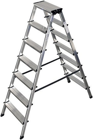 Лестница-стремянка Krause Dopplo 2х7 ступеней