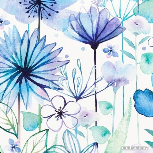 Полотенце Этель Самая любимая и заботливая 5482302 (белый/голубой)