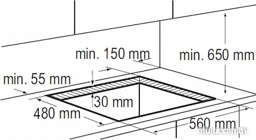 Варочная панель Zanussi ZGO65414BA