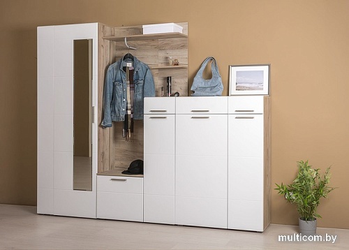 Вешалка для одежды Mobi Лайн 15.03 (дуб серый Craft K 002 PW)