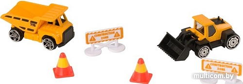 Набор Teamsterz Дорожное строительство с самосвалом и погрузчиком 5373616
