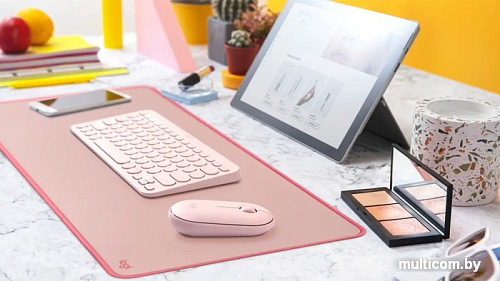 Коврик для мыши Logitech Desk Mat (темно-розовый)