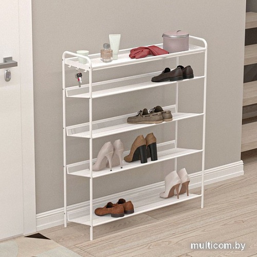 Полка для обуви ЗМИ Женева 35 ПДО Ж35 (белый)