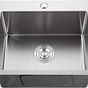 Кухонная мойка GranFest Metal нержавеющая сталь AISI 304 GF-5045 (с сифоном)
