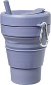 Многоразовый стакан Collapsible 473 мл (васильковый)