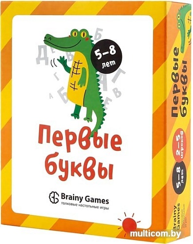 Развивающая игра Brainy Games Первые буквы УМ521