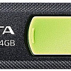 USB Flash ADATA UC300 64GB (черный/зеленый)