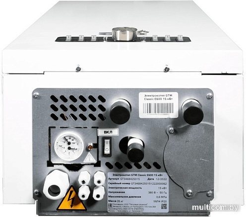 Отопительный котел GTM Classic E600-18
