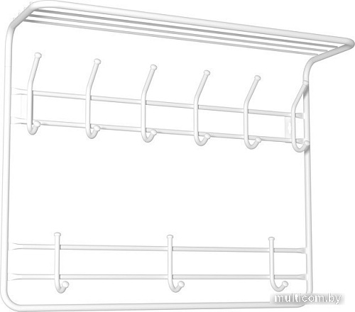 Вешалка для одежды ЗМИ 80 ВСП 9 (белый)