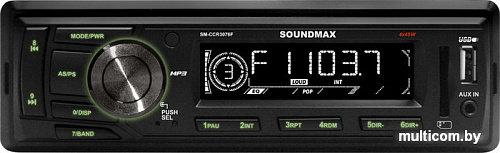 USB-магнитола Soundmax SM-CCR3076F